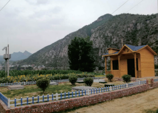 林州市木家莊村農村人居環(huán)境整治(污水處理站)處理規(guī)模:100m3d